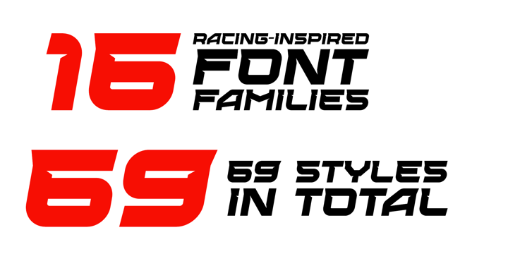 Built for Speed Font Poster 1
