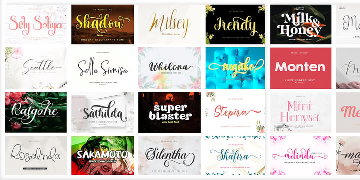 Font Collection 2026 Font Poster 12