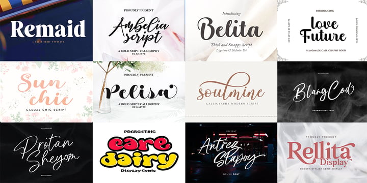Font Collection 2026 Font Poster 9