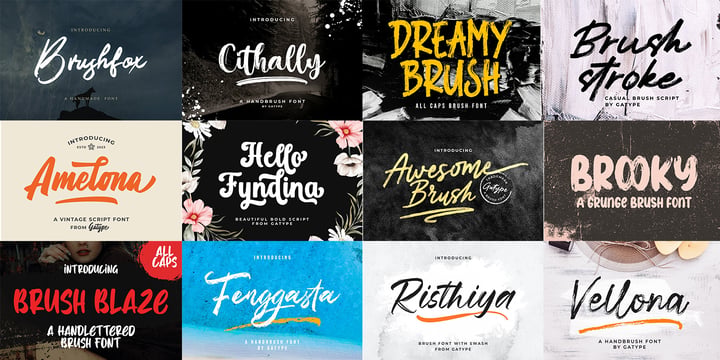 Font Collection 2026 Font Poster 13