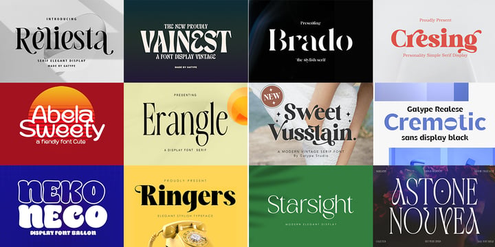 Font Collection 2026 Font Poster 2