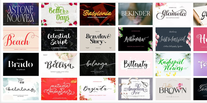 Font Collection 2026 Font Poster 7
