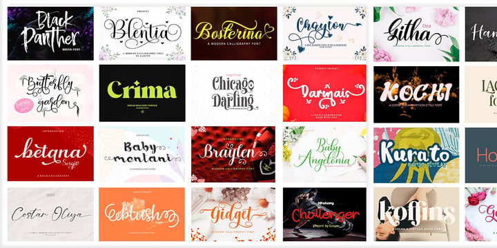 Font Collection 2026 Font Poster 11