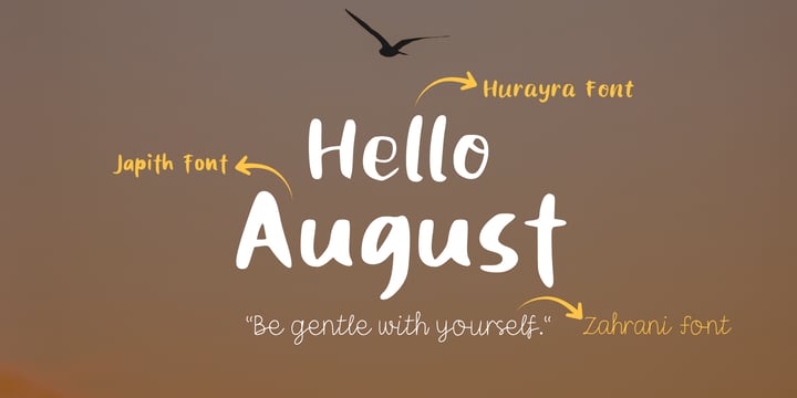 Ketiga Bundle Font Poster 4
