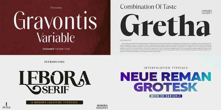 Family Font Bundle Font Poster 4