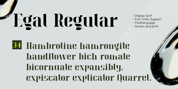 The Regulars Font Poster 6