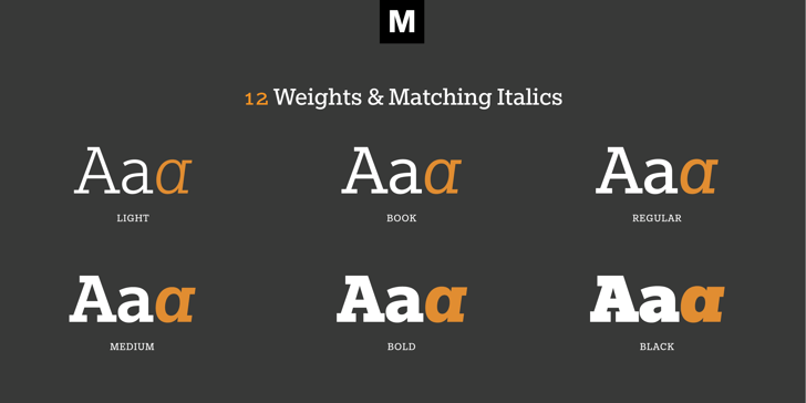 Egyptian Slate  Font Poster 2