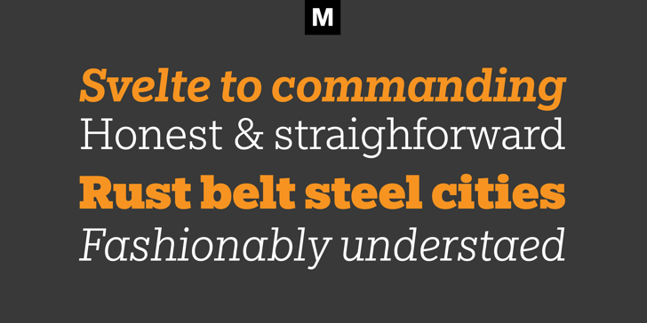 Egyptian Slate  Font Poster 5