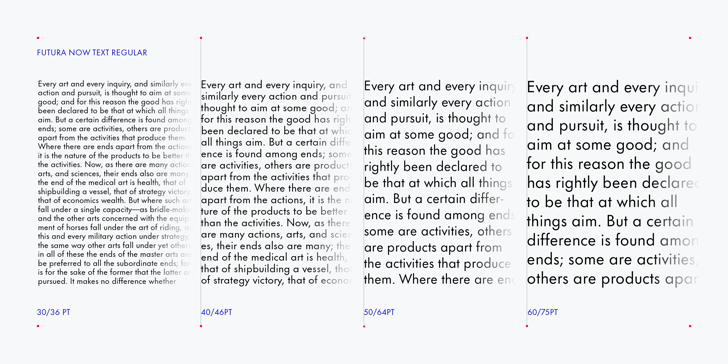 Futura Now  Font Poster 8