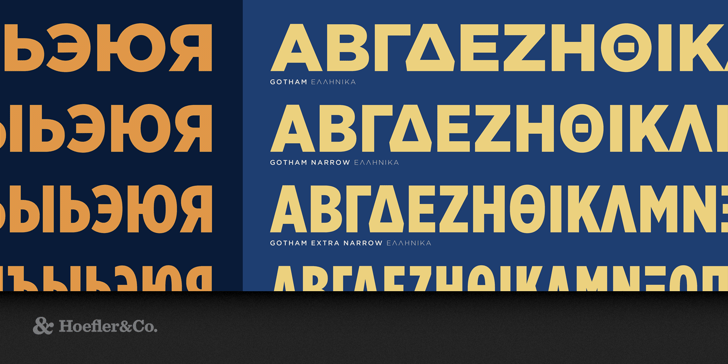 Gotham  Font Poster 6