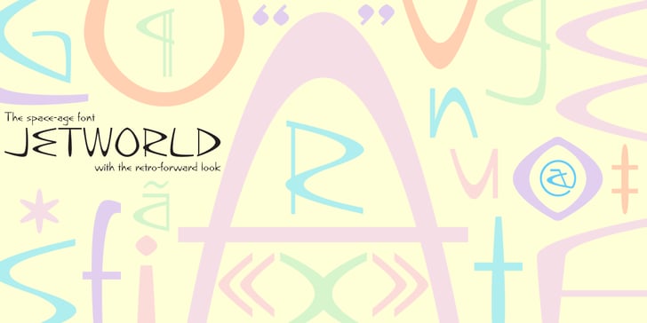 Jetworld  Font Poster 3
