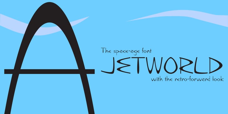 Jetworld  Font Poster 2