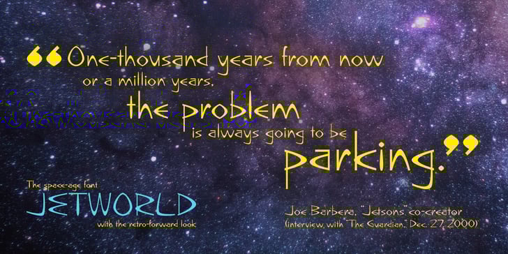 Jetworld  Font Poster 6