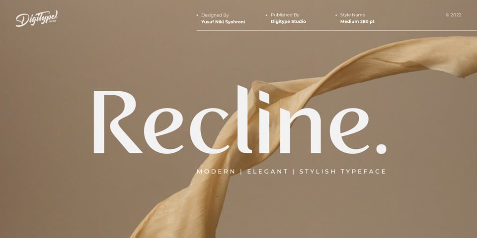 Recline font page