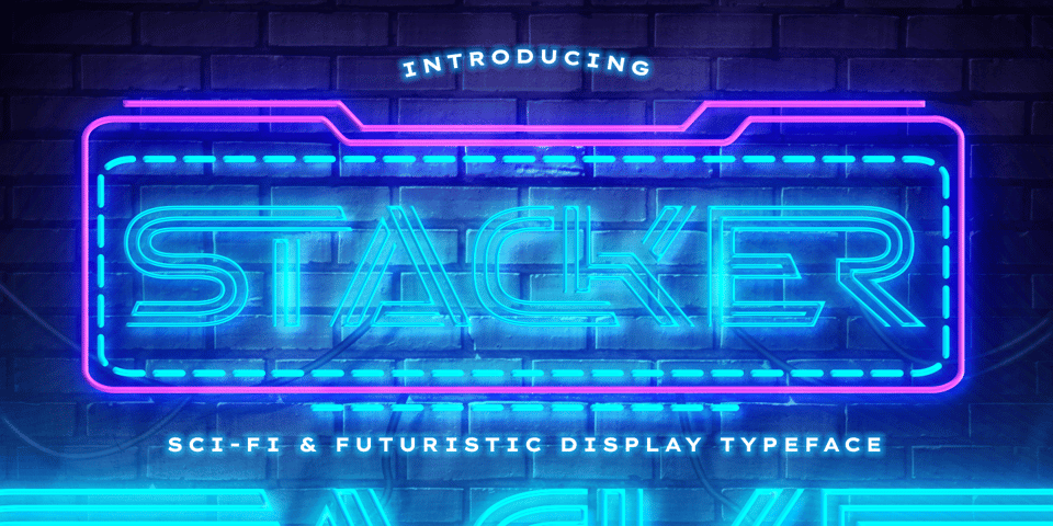 Stacker font page