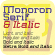 Monoron Serif™