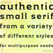 Linotype Authentic Small Serif™