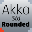 Akko Std Rounded™
