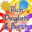 Rich Dingbats &  Bursts
