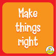 Make Things Right