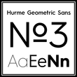 Hurme Geometric Sans No.3