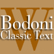 Bodoni Classic Text
