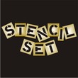 Stencil Set JNL