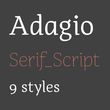 Adagio Serif Script