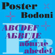 Poster Bodoni