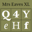 Mrs Eaves XL Serif