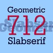 Geometric Slabserif 712