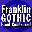 FranklinGothicHandCond