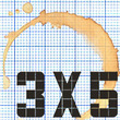 3x5