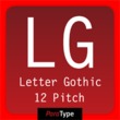 Letter Gothic 12 Pitch