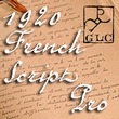 1920 French Script Pro