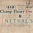 1529 Champ Fleury Initials