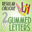Gummed Letters JNL