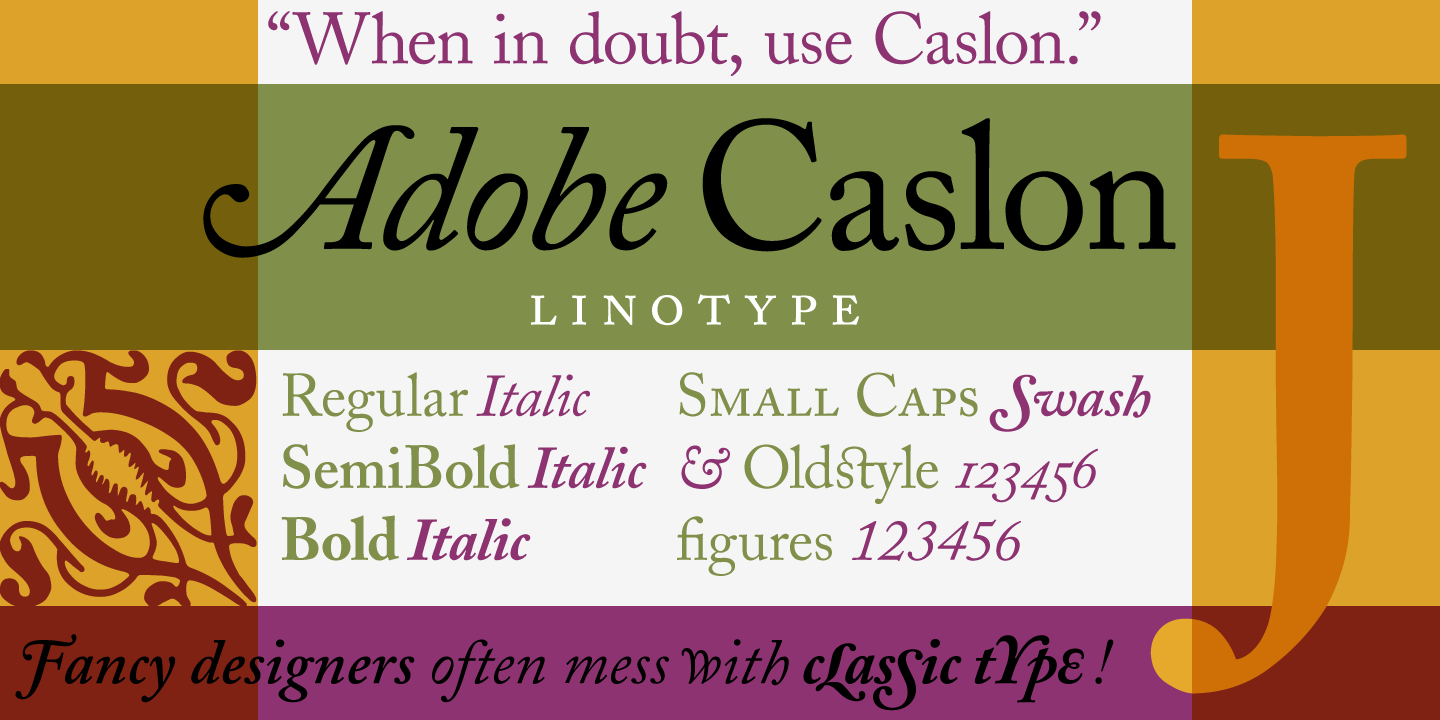 Adobe Caslon™