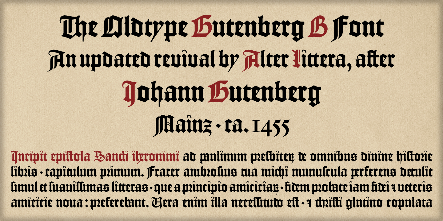 Gutenberg B