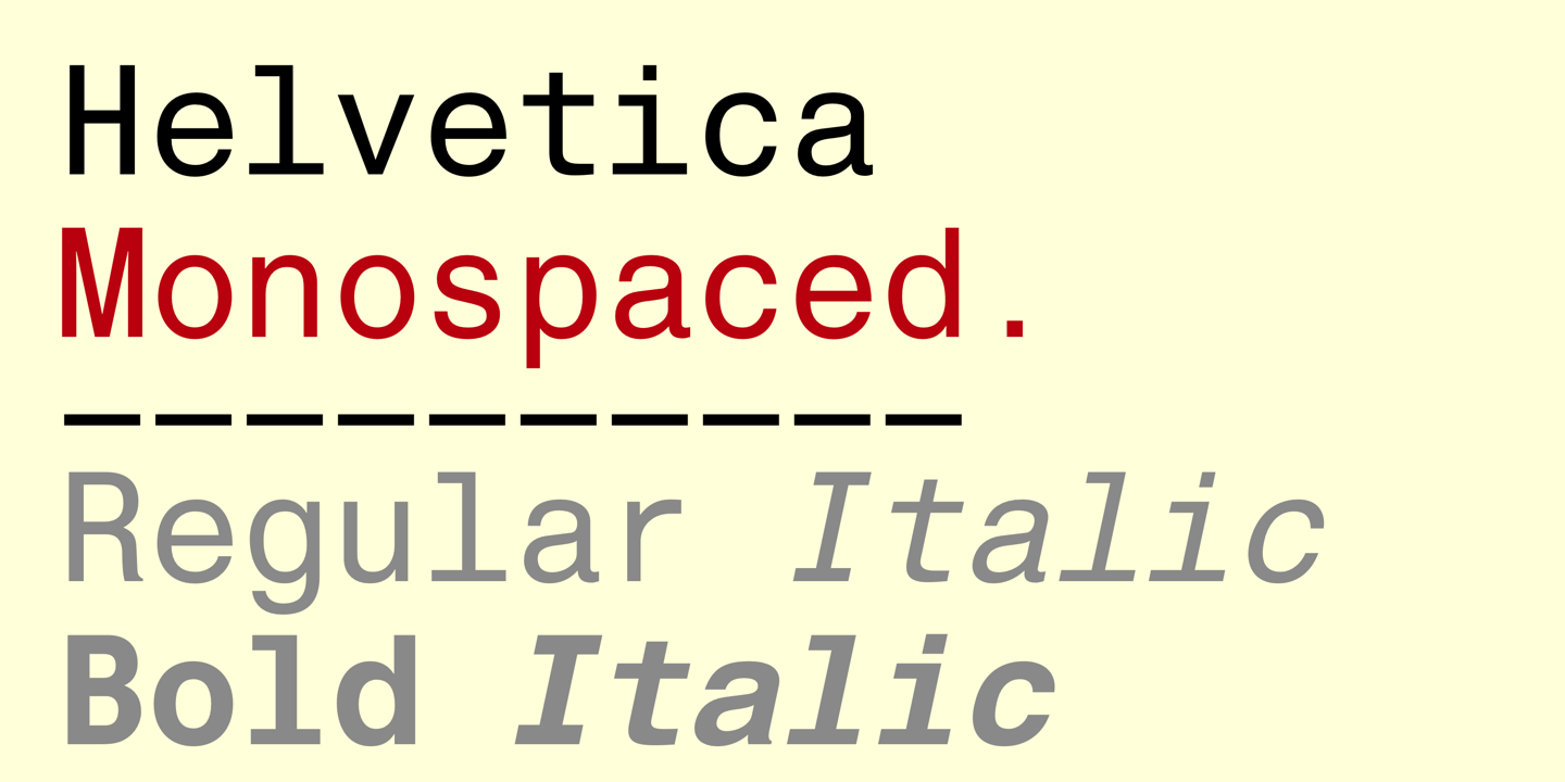 Tagmonospace MyFonts