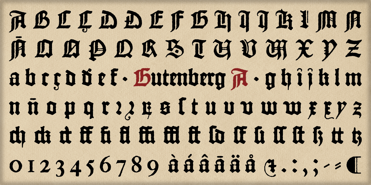 Gutenberg A