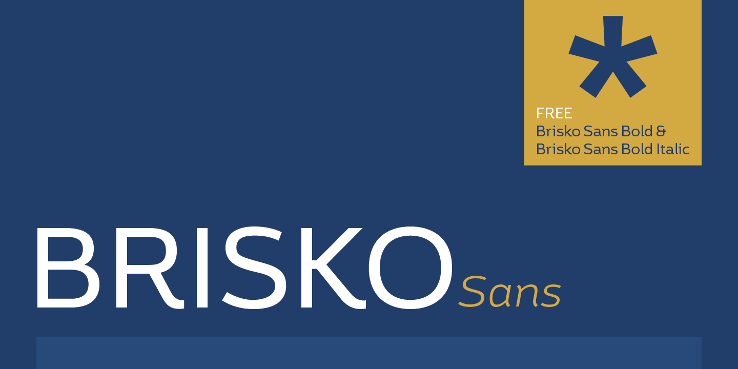 brisko sans font