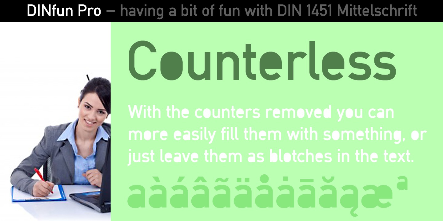 DINfun Pro™ Grunge