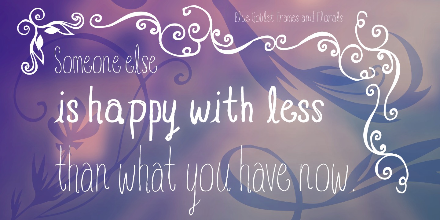 Blue Goblet Drawn™