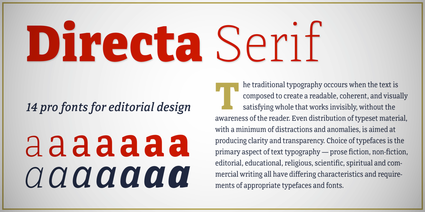 Directa Serif™