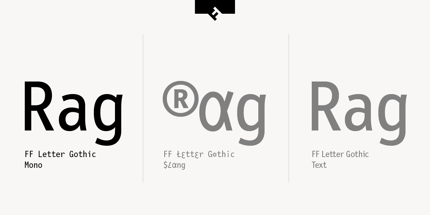 FF Letter Gothic™ Mono