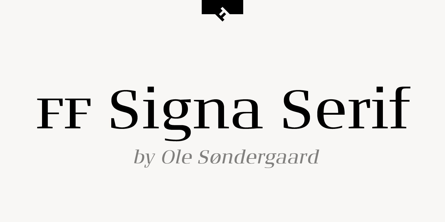 FF Signa Serif™