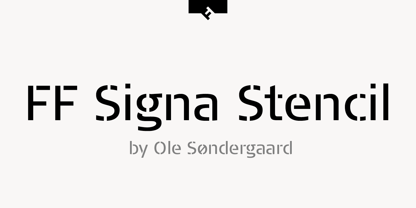 FF Signa Stencil Pro™