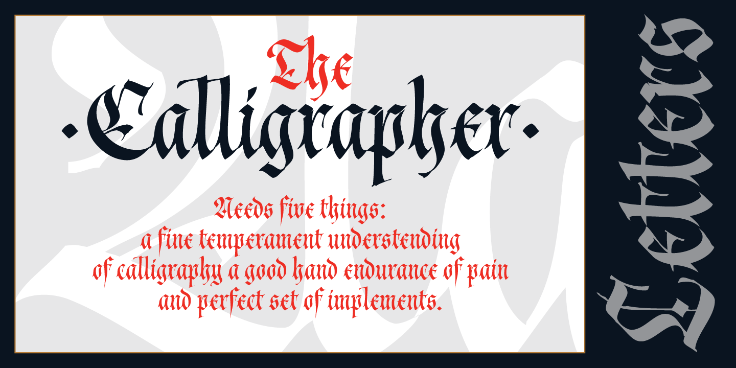 Cal Fraktur Modern