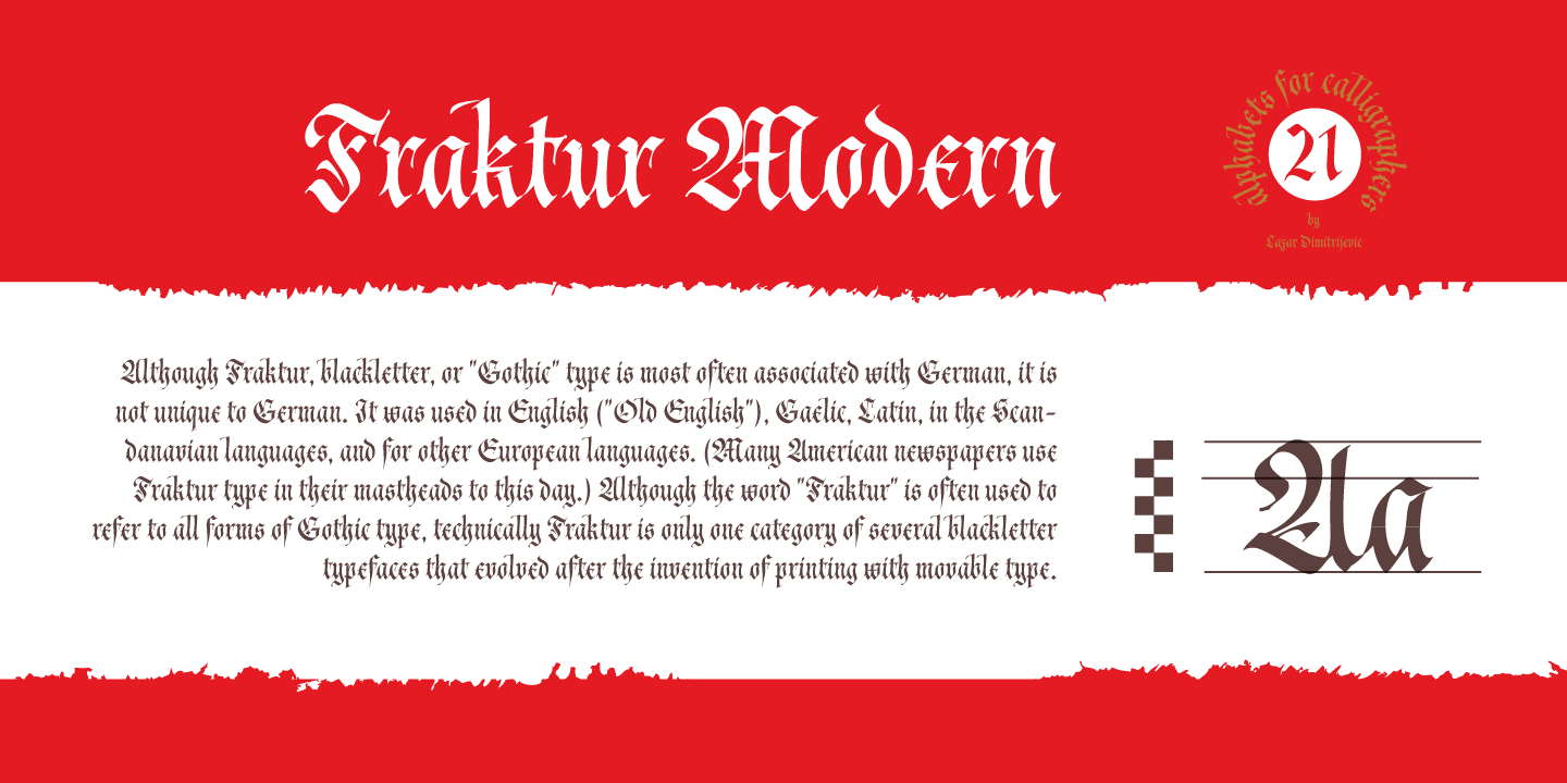 Cal Fraktur Modern